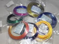 Vzorek FIBER3D Filamenty PLA SILK Dual color 10 m - dvou barevný filament