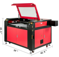 CO2 laserová gravírka 900 x 600 mm