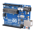 Arduino Uno s USB kabelem