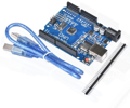 Arduino Uno s USB kabelem
