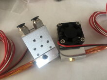 Hotend 2v1 - dvoubarevný hotend