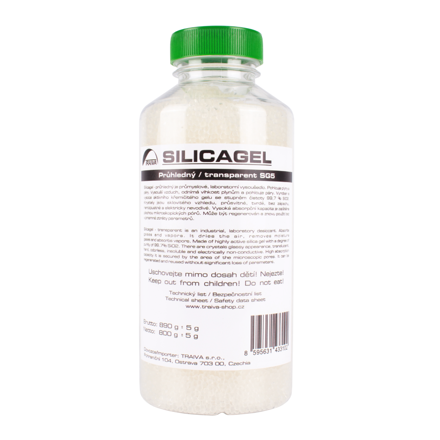 Silica gel SG5 - čirý 800 g