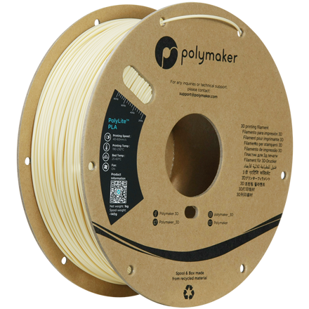 Polymaker PolyLite PLA - Cream