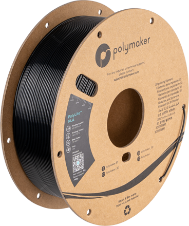 Polymaker PolyLite PLA - Silk Black