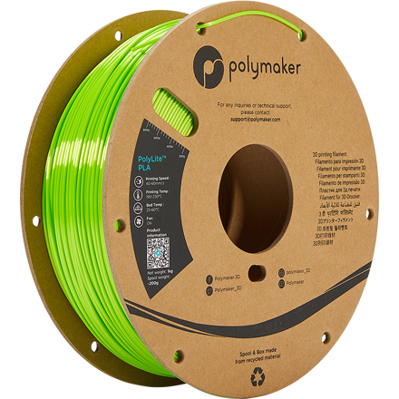 Polymaker PolyLite PLA -Silk Lime