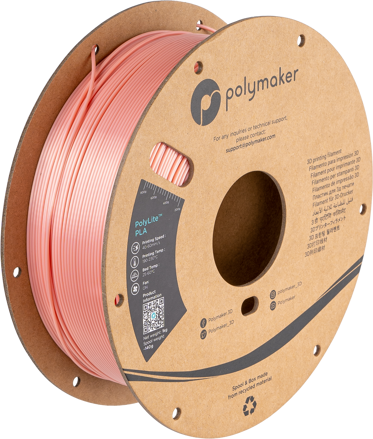Polymaker PolyLite PLA - Silk Pink