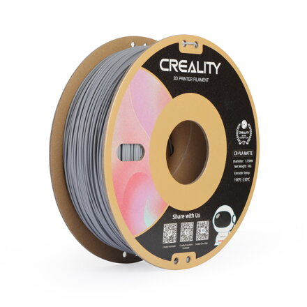 Creality CR-PLA Matte - Grey - 1.75 mm - 1 kg