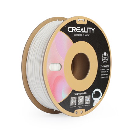 Creality CR-PLA Matte - Gypsum White - 1.75 mm - 1 kg