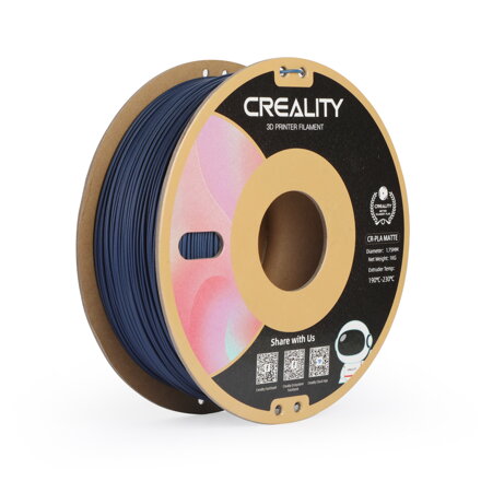 Creality CR-PLA Matte - Navy Blue - 1.75 mm - 1 kg