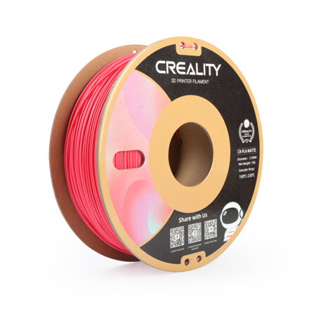 Creality CR-PLA Matte - Strawberry Red - 1.75 mm - 1 kg