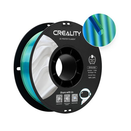 Creality CR-PLA Silk - 1.75 mm - 1 kg - Blue-Green