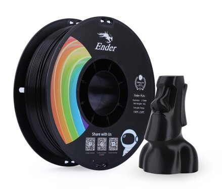 Creality Ender - PLA+ - 1,75mm - 1kg - Black