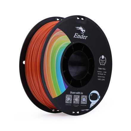 Creality Ender - PLA+ - 1,75mm - 1kg - Orange