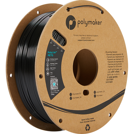 Polymaker PolyLite PETG - Black