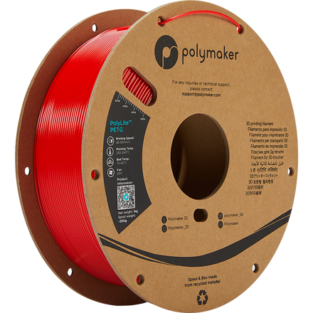 Polymaker PolyLite PETG - Red
