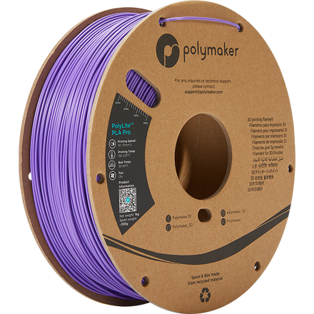 Polymaker PolyLite PLA PRO - Purple 1 kg