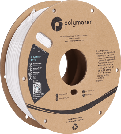 Polymaker PolyMax Tough PETG - White