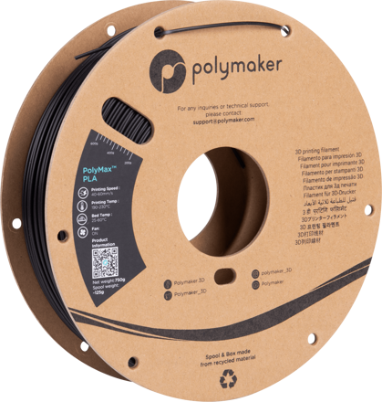 Polymaker PolyMax Tough PLA - Black