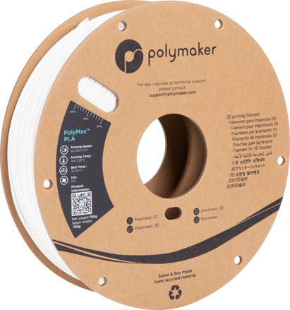 Polymaker PolyMax Tough PLA - White