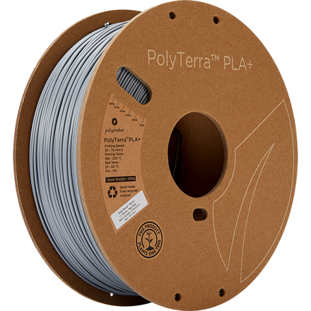 Polymaker PolyTerra PLA + Grey 1 kg