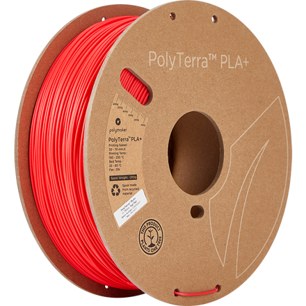 Polymaker PolyTerra PLA + Red 1 kg