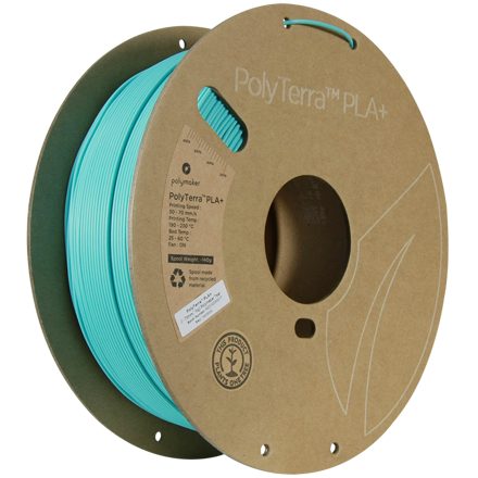 Polymaker PolyTerra PLA + Teal 1 kg