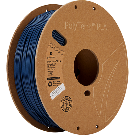 Polymaker PolyTerra PLA - Army Blue 1 kg