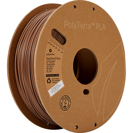 Polymaker PolyTerra PLA - Army Brown 1 kg