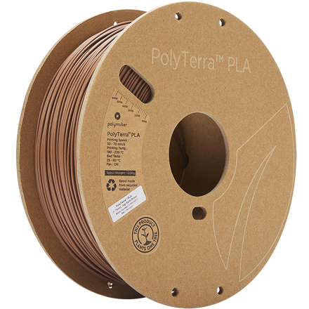 Polymaker PolyTerra PLA - Earth Brown 1 kg