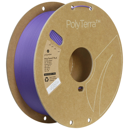 Polymaker PolyTerra PLA - Electric Indigo 1 kg