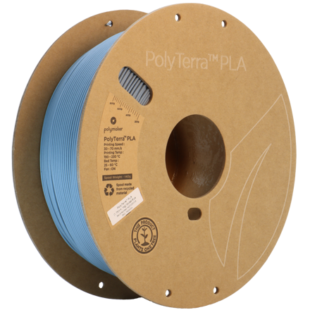 Polymaker PolyTerra PLA - Muted Blue 1 kg