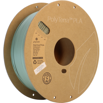 Polymaker PolyTerra PLA - Mutted Green 1 kg