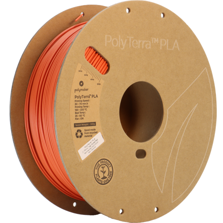 Polymaker PolyTerra PLA - Muted Red 1 kg