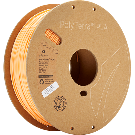 Polymaker PolyTerra PLA - Peach 1 kg