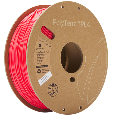 Polymaker PolyTerra PLA - Rose 1 kg
