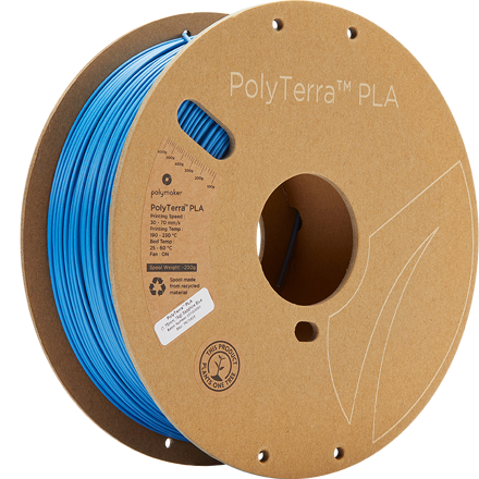 Polymaker PolyTerra PLA - Sapphire Blue 1 kg