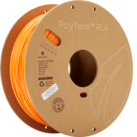 Polymaker PolyTerra PLA - Sunrise Orange 1 kg