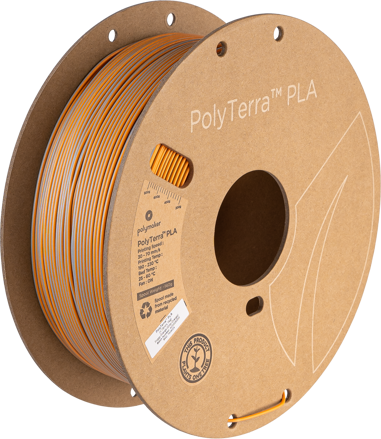Polymaker Polyterra PLA Dual Color - Foggy Orange