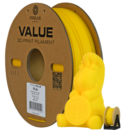 PrimaValue PLA+ Yellow 1 kg