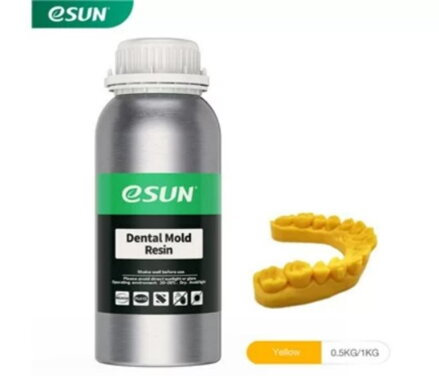 DENTAL model resin - pryskyřice pro zubní modelování eSUN 1 kg