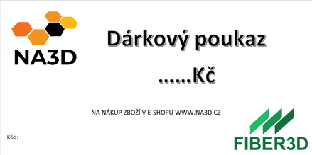 Dárkový poukaz na3D