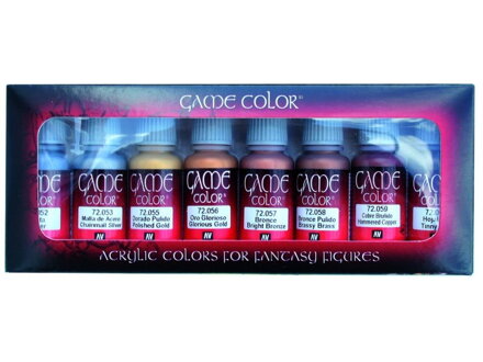 Vallejo: Game Color Set - Metallic Colors 72303