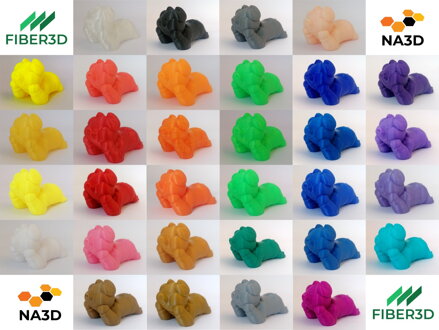 FIBER3D S-PLA 2.Q - 1,75 mm 1 kg - druhá jakost