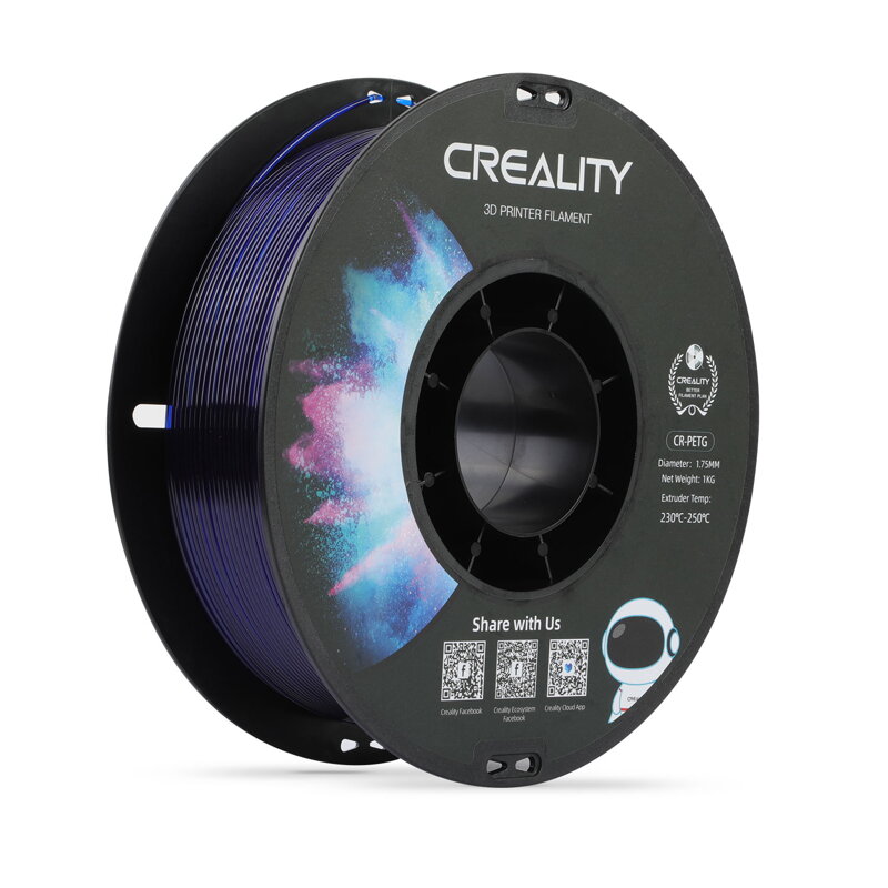 Creality CR-PETG - 1,75mm - 1kg - Blue Translucent