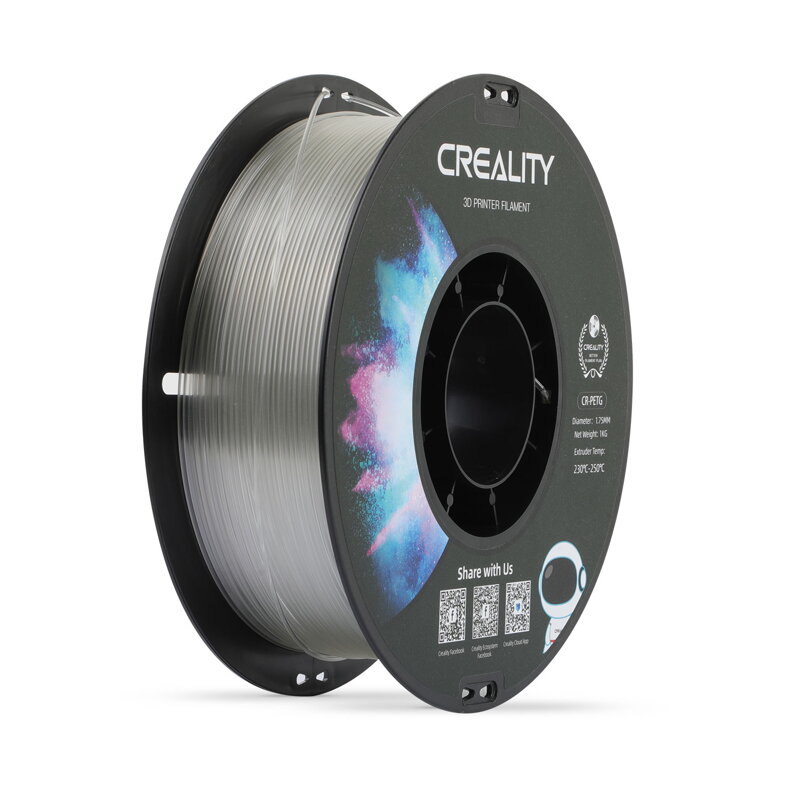 Creality CR-PETG - 1,75mm - 1kg - Transparent