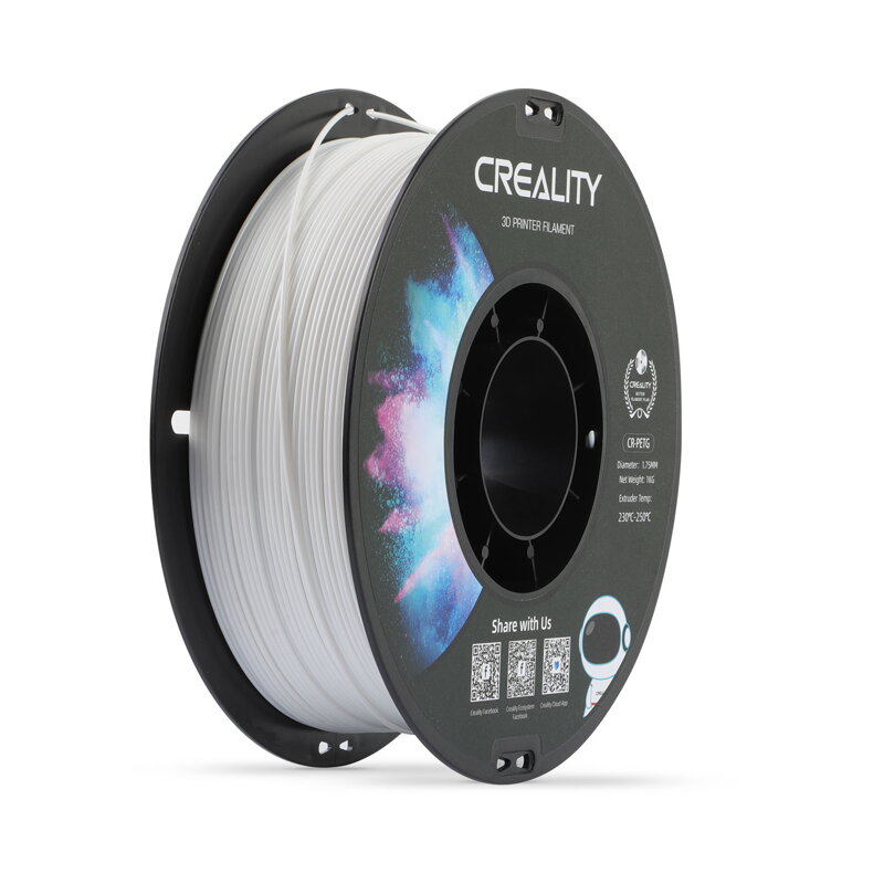 Creality CR-PETG - 1,75mm - 1kg - White Creality CR-PETG - 1,75mm - 1kg - White