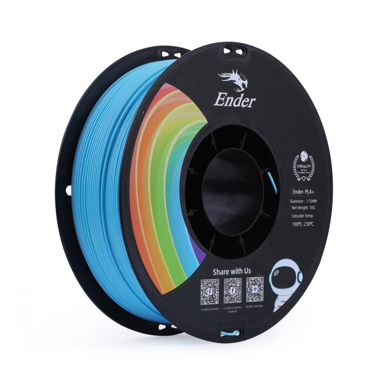 Creality Ender - PLA+ - 1,75mm - 1kg - blue Creality Ender - PLA+ - 1,75mm - 1kg - blue