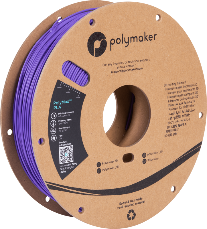 Polymaker PolyMax Tough PLA - Purple