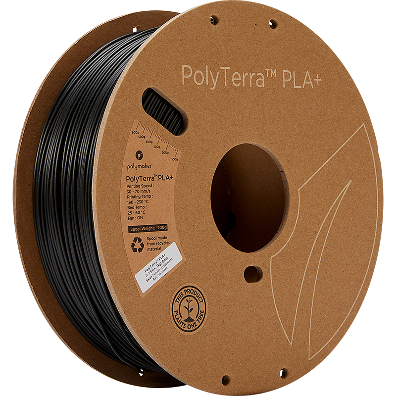 Polymaker PolyTerra PLA + Black 1 kg