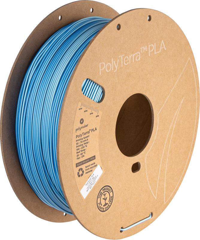Polymaker Polyterra PLA Dual Color - Glacier Blue Polymaker Polyterra PLA Dual Color - Glacier Blue